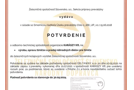 Tlmiče pre vlaky Tlmiče pre vlaky